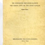 خرید و دانلود نسخه کامل کتاب Xerokopie des Lhasa-Kanjur