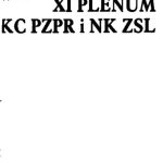 خرید و دانلود نسخه کامل کتاب XI Plenum KC PZPR i NK ZSL 21—22 stycznia 1983 r. Sojusz robotniczo-chłopski podstawą rozwoju Polski Ludowej