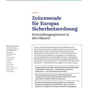 خرید و دانلود نسخه کامل کتاب Zeitenwende für Europas Sicherheitsordnung : Entwicklungsoptionen in drei Skizzen