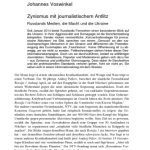خرید و دانلود نسخه کامل کتاب Zynismus mit journalistischem Antlitz : Russlands Medien, die Macht und die Ukraine