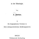 خرید و دانلود نسخه کامل کتاب 1. Die Geographischen Provinzen in ihren culturgeschichtlichen Berührungspuncten. 2. Sociale Unterlagen für rechtliche Institutionen. 3. Ueber Fetische und Zugehöriges. 4. Fragestellungen der Finalursachen