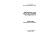 خرید و دانلود نسخه کامل کتاب A Sociedade Aberta dos Intérpretes da Constituição: Contribuição para a Interpretação Pluralista e “Procedimental” da Constituição (incompleto)