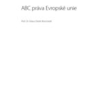 خرید و دانلود نسخه کامل کتاب ABC práva Evropské unie