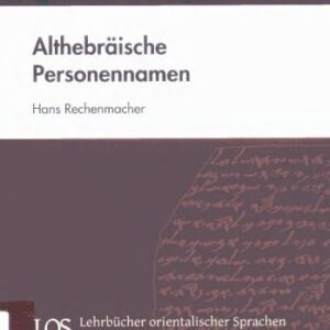 خرید و دانلود نسخه کامل کتاب Althebräische Personennamen