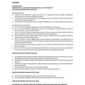 خرید و دانلود نسخه کامل کتاب Análisis de decretos legislativos 1094, 1095, 1096 y 1097. Informe jurídico