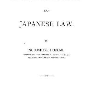 خرید و دانلود نسخه کامل کتاب Ancestor-Worship and Japanese Law