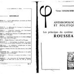خرید و دانلود نسخه کامل کتاب Anthropologie et Politique: Les Principes du Système de Rousseau