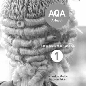 خرید و دانلود نسخه کامل کتاب AQA A-level Law Book 1: For A-level Year 1 and AS