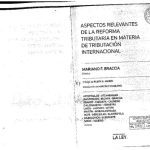 خرید و دانلود نسخه کامل کتاب Aspectos relevantes de la reforma tributaria en materia de tributación internacional
