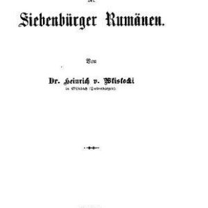 خرید و دانلود نسخه کامل کتاب Aus dem Leben der Siebenbürger Rumänen