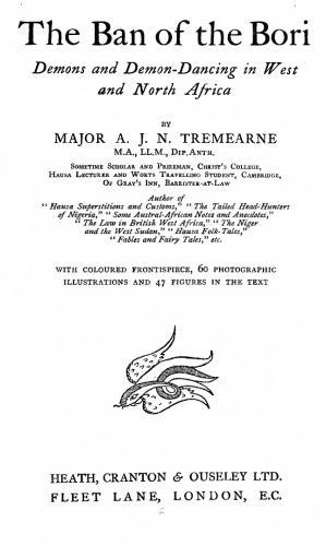 خرید و دانلود نسخه کامل کتاب Ban of the Bori: Demons and Demon-Dancing in West and North Africa_69084c7370def.jpeg خرید و دانلود نسخه کامل کتاب Ban of the Bori: Demons and Demon-Dancing in West and North Africa