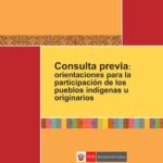 خرید و دانلود نسخه کامل کتاب Consulta previa: orientaciones para la participación de los pueblos indígenas u originarios