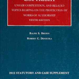 خرید و دانلود نسخه کامل کتاب Copyright, Unfair Competition, and Related Topics Bearings on the Protection of Works of Authorship
