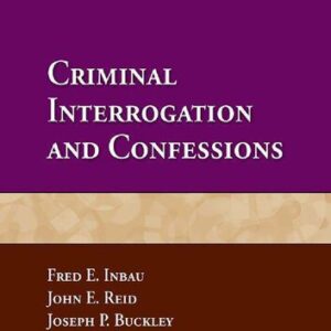 خرید و دانلود نسخه کامل کتاب Criminal Interrogation And Confessions