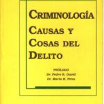 خرید و دانلود نسخه کامل کتاب Criminología. Causas y Cosas del Delito