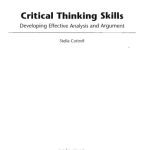 خرید و دانلود نسخه کامل کتاب Critical Thinking Skills: Developing Effective Analysis and Argument