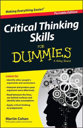 خرید و دانلود نسخه کامل کتاب Critical Thinking Skills For Dummies_6906ea32a1314.jpeg خرید و دانلود نسخه کامل کتاب Critical Thinking Skills For Dummies