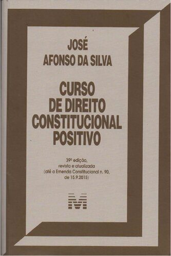 خرید و دانلود نسخه کامل کتاب Curso de Direito Constitucional Positivo_6918a06a9f1bb.jpeg خرید و دانلود نسخه کامل کتاب Curso de Direito Constitucional Positivo