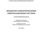 خرید و دانلود نسخه کامل کتاب Предметно ориентированные информационные системы: лабораторный практикум