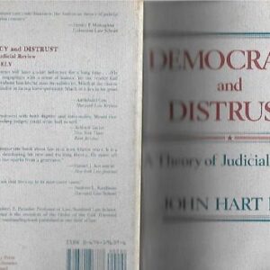 خرید و دانلود نسخه کامل کتاب Democracy and Distrust