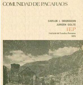 خرید و دانلود نسخه کامل کتاب Dependencia y desintegración estructural en la comunidad de Pacaraos (Lima)