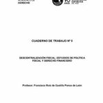 خرید و دانلود نسخه کامل کتاب Descentralización Fiscal: Estudios de Política Fiscal y Derecho Financiero