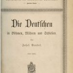 خرید و دانلود نسخه کامل کتاب Die Deutschen in Böhmen, Mähren und Schlesien
