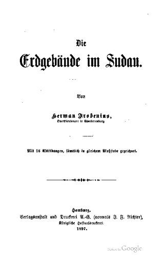 خرید و دانلود نسخه کامل کتاب Die Erdgebäude im Sudan_6907055716843.jpeg خرید و دانلود نسخه کامل کتاب Die Erdgebäude im Sudan