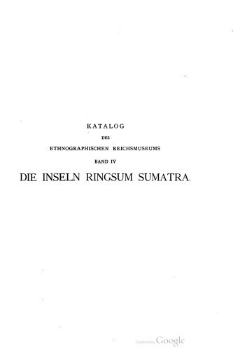 خرید و دانلود نسخه کامل کتاب Die Inseln ringsum Sumatra_6907456785efa.jpeg خرید و دانلود نسخه کامل کتاب Die Inseln ringsum Sumatra