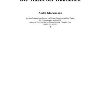 خرید و دانلود نسخه کامل کتاب Die Macht der Dummheit