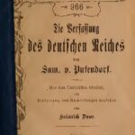 خرید و دانلود نسخه کامل کتاب Die Verfassung des deutschen Reiches