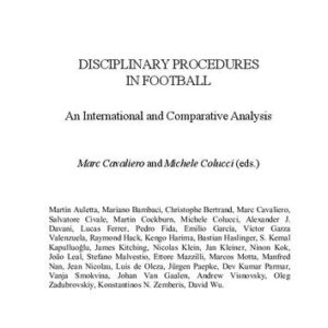خرید و دانلود نسخه کامل کتاب Disciplinary Procedures in Football. An International and Comparative Analysis