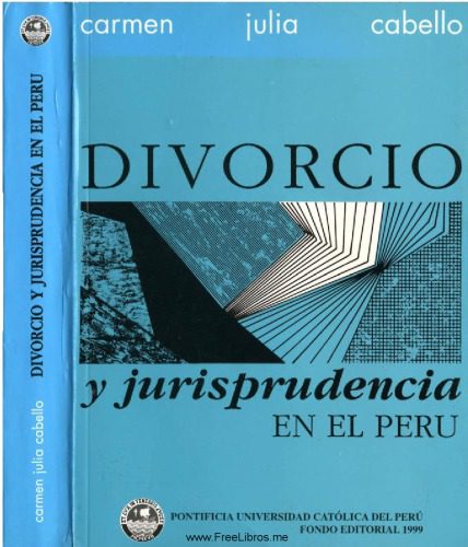 خرید و دانلود نسخه کامل کتاب Divorcio y jurisprudencia en el Peru_692042f2d58da.jpeg خرید و دانلود نسخه کامل کتاب Divorcio y jurisprudencia en el Peru