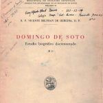 خرید و دانلود نسخه کامل کتاب Domingo de Soto. Estudio biográfico documentado.