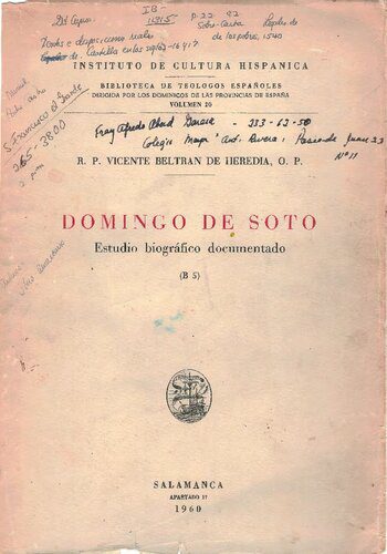 خرید و دانلود نسخه کامل کتاب Domingo de Soto. Estudio biográfico documentado._69097084ba09a.jpeg خرید و دانلود نسخه کامل کتاب Domingo de Soto. Estudio biográfico documentado.