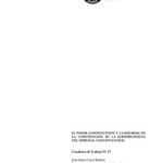 خرید و دانلود نسخه کامل کتاب El poder constituyente y la reforma de la Constitución en la jurisprudencia del Tribunal Constitucional (Perú)