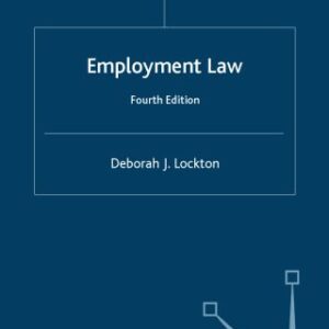 خرید و دانلود نسخه کامل کتاب Employment Law (Palgrave Law Masters)