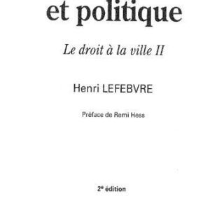 خرید و دانلود نسخه کامل کتاب Espace et politique