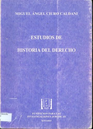 خرید و دانلود نسخه کامل کتاب Estudios de Historia del Derecho_691b2f1e392e4.jpeg خرید و دانلود نسخه کامل کتاب Estudios de Historia del Derecho