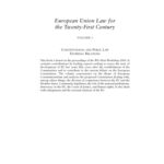 خرید و دانلود نسخه کامل کتاب European Union Law For The Twenty-first Century: Rethinking The New Legal Order