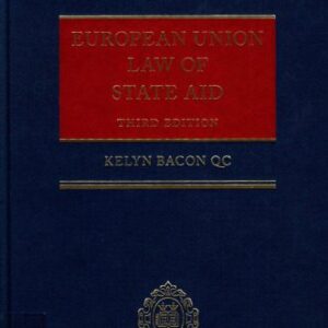 خرید و دانلود نسخه کامل کتاب European Union Law of State Aid