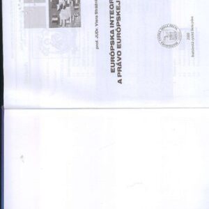 خرید و دانلود نسخه کامل کتاب Európska integrácia a právo Európskej únie
