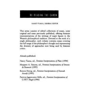 خرید و دانلود نسخه کامل کتاب Feminist interpretations of Mary Wollstonecraft