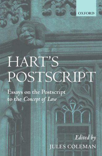 خرید و دانلود نسخه کامل کتاب Hart’s Postscript: Essays on the Postscript to The Concept of Law_692175bed4526.jpeg خرید و دانلود نسخه کامل کتاب Hart’s Postscript: Essays on the Postscript to The Concept of Law
