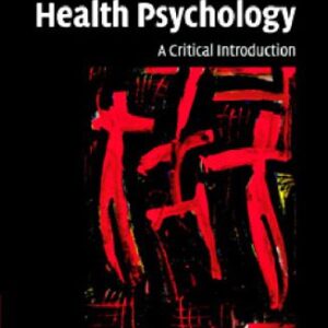 خرید و دانلود نسخه کامل کتاب Health Psychology: A Critical Introduction