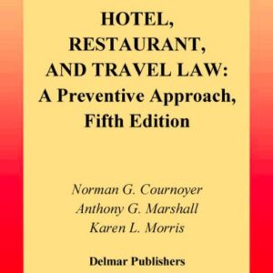خرید و دانلود نسخه کامل کتاب Hotel, Restaurant and Travel Law