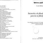 خرید و دانلود نسخه کامل کتاب Iniciación a la filosofía para los no filósofos