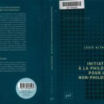 خرید و دانلود نسخه کامل کتاب Initiation à la philosophie pour les non-philosophes