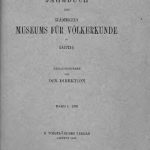 خرید و دانلود نسخه کامل کتاب Jahrbuch des Städtischen Museums für Völkerkunde zu Leipzig (1906)
