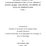خرید و دانلود نسخه کامل کتاب John Buridan’s Philosophy of Mind: An Edition and Translation of Book III of His ‘Questions on Aristotle’s De Anima’ (Third Redaction), with Commentary and Critical and Interpretative Essays